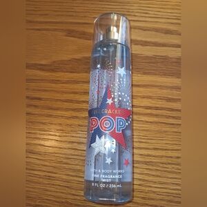 Bath & Body Works Firecracker Pop Mist - Red, Blue, Silver